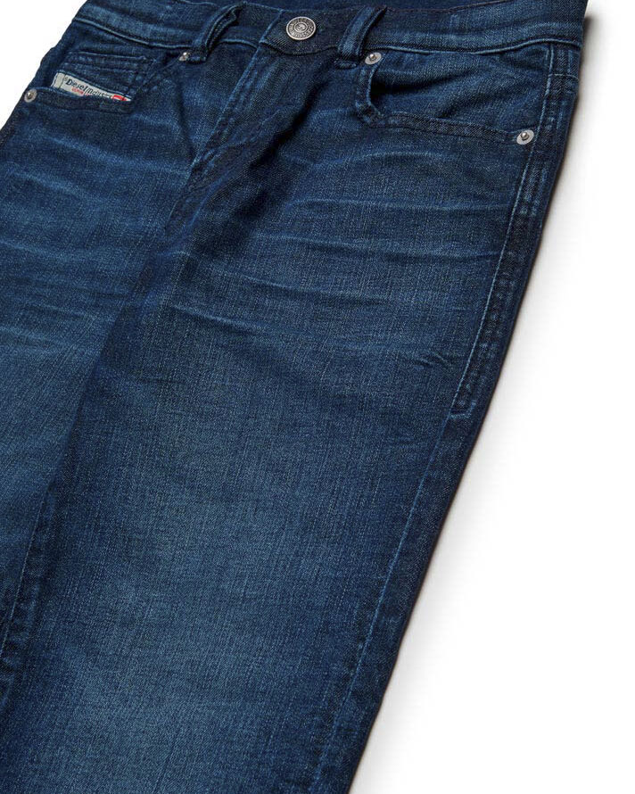 Jeans Diesel D-Viker lavaggio scuro stone washed regular fit image