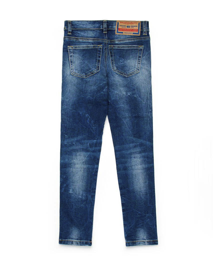 Jeans 2010-J Diesel lavaggio medio stone washed slim-fit image