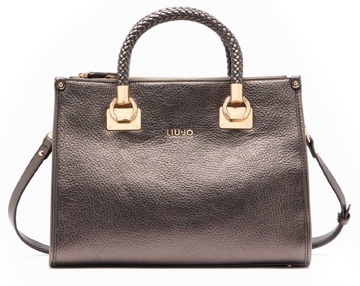 Borsa a mano e tracolla AF5008 E0027 Moro Light Metal