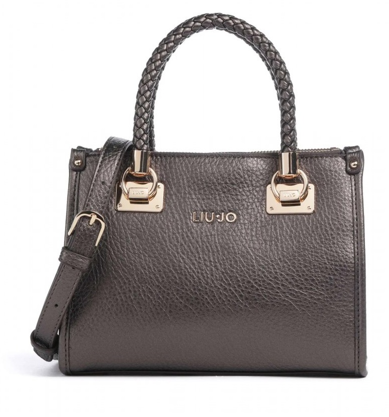 Borsa a mano e tracolla AF5163 E0027 Moro Light Metal