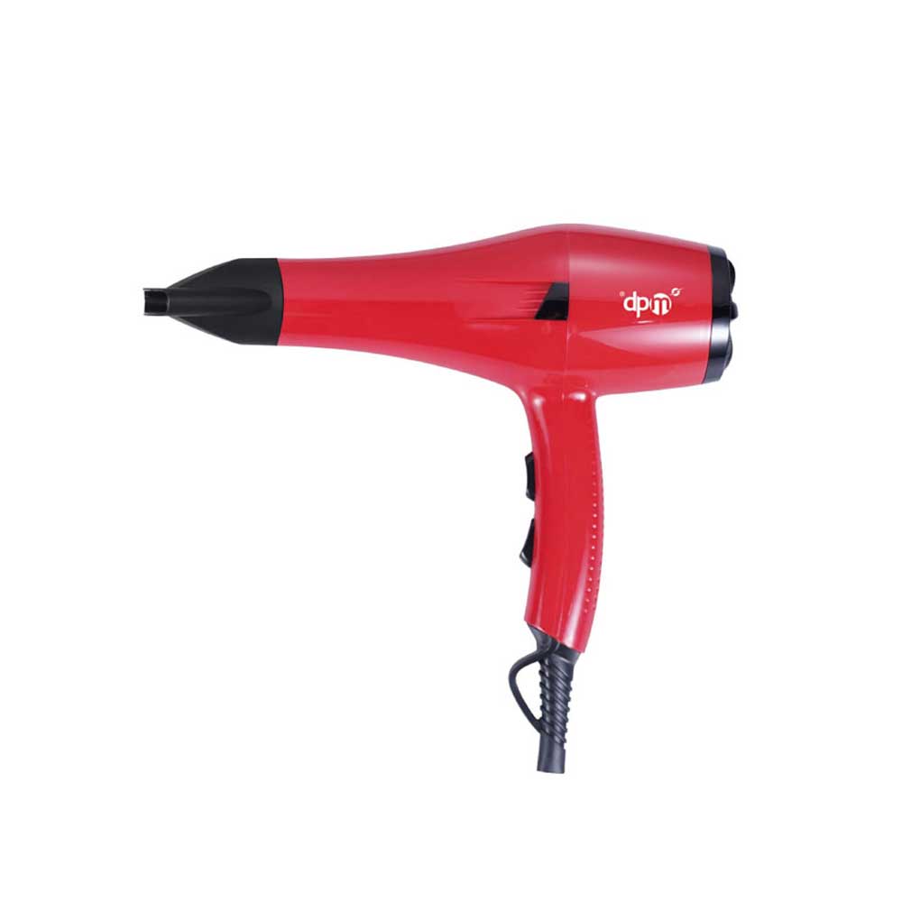 DPM Asciugacapelli Heatwave 1800 W Colore Rosso