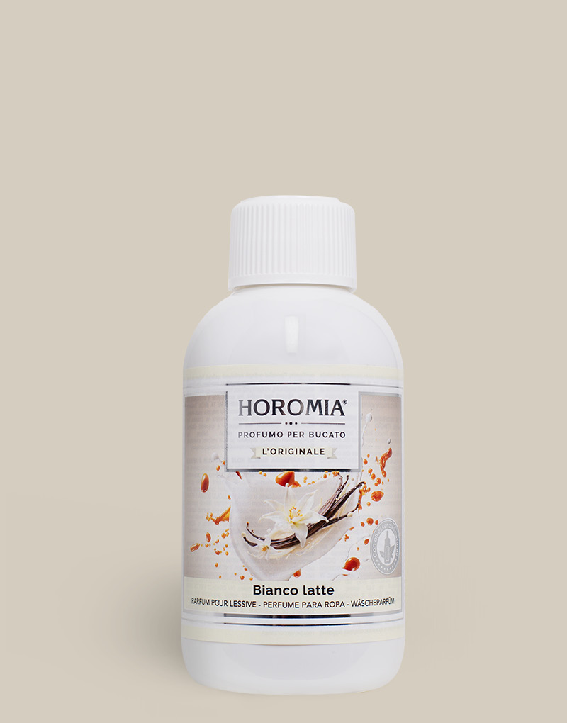 Essenza Profumata per Bucato 500ml. Bianco Latte Horomia
