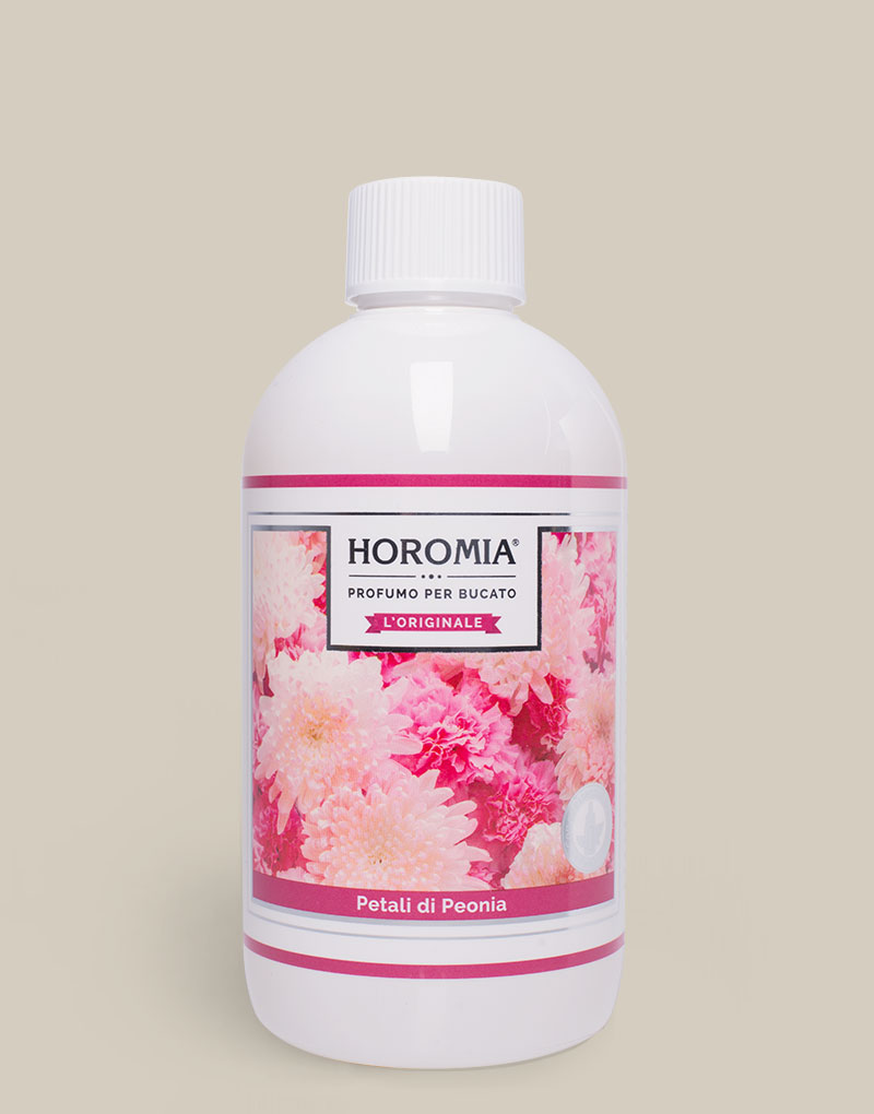 Essenza Profumata per Bucato 500ml. Petali di Peonia Horomia