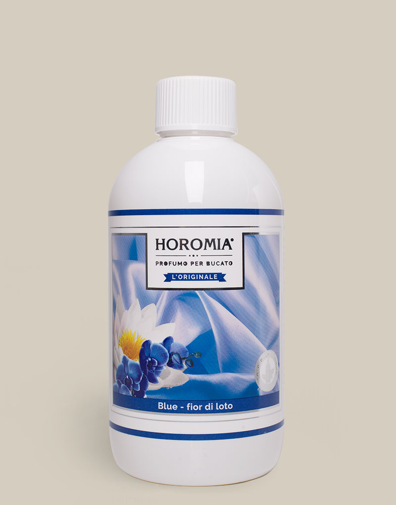 Essenza Profumata per Bucato 500ml. Blue Fior di Loto Horomia