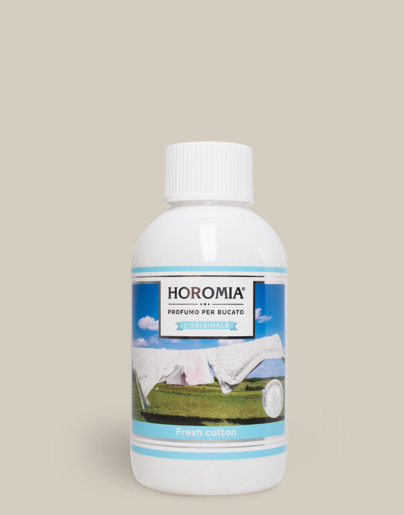 Essenza Profumata per Bucato 250ml. Fresh Cotton Horomia
