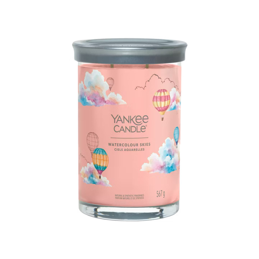 Tumbler Signature Grande Watercolour Skies 567 g. Yankee Candle
