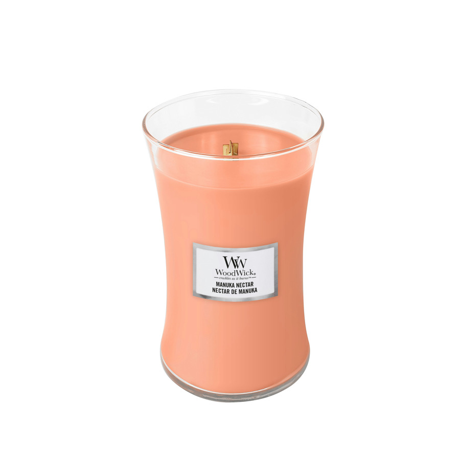 Candela Clessidra Grande Manuka Nectar 610 g. WoodWick