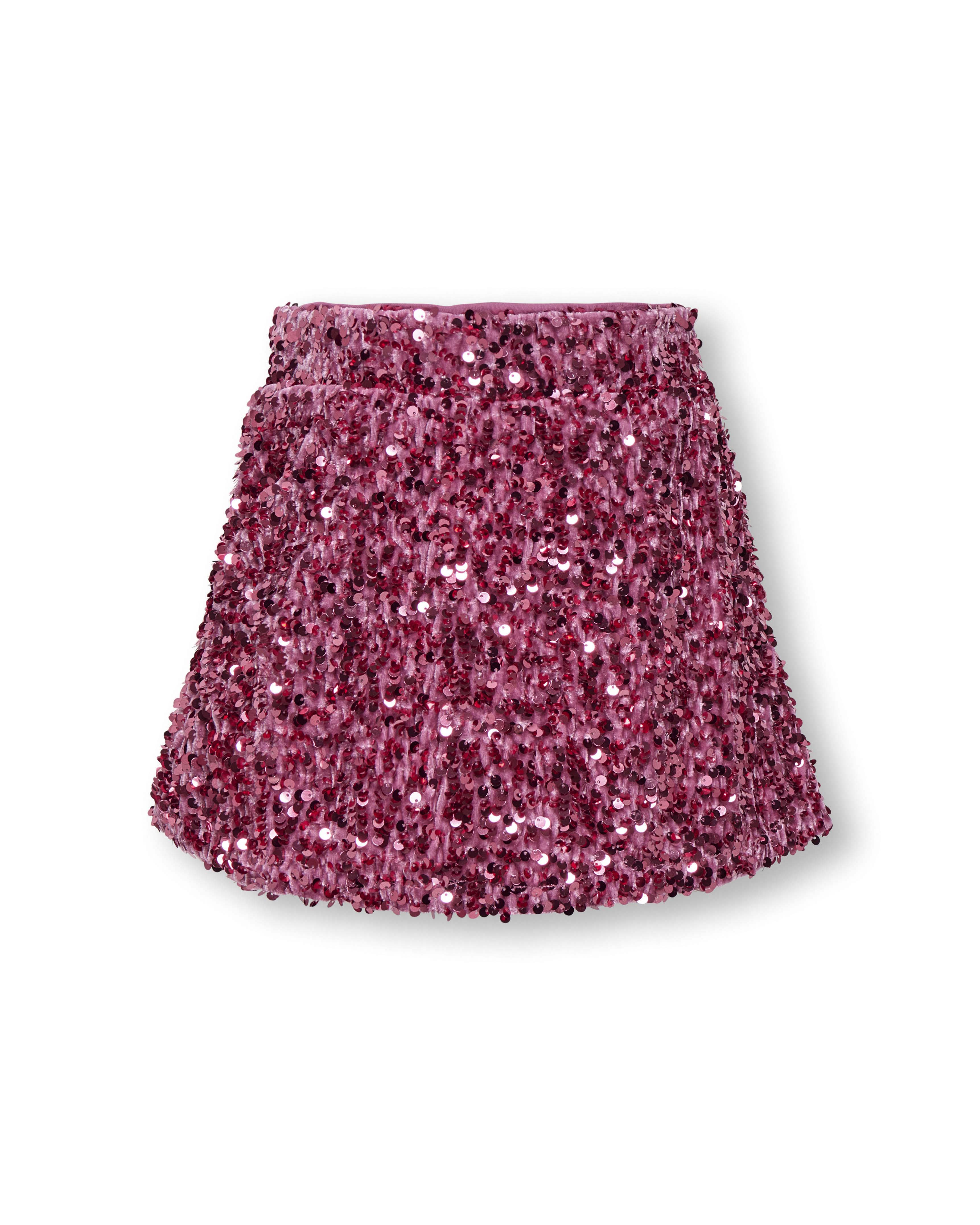 Minigonna Kids Only rosa in paillettes