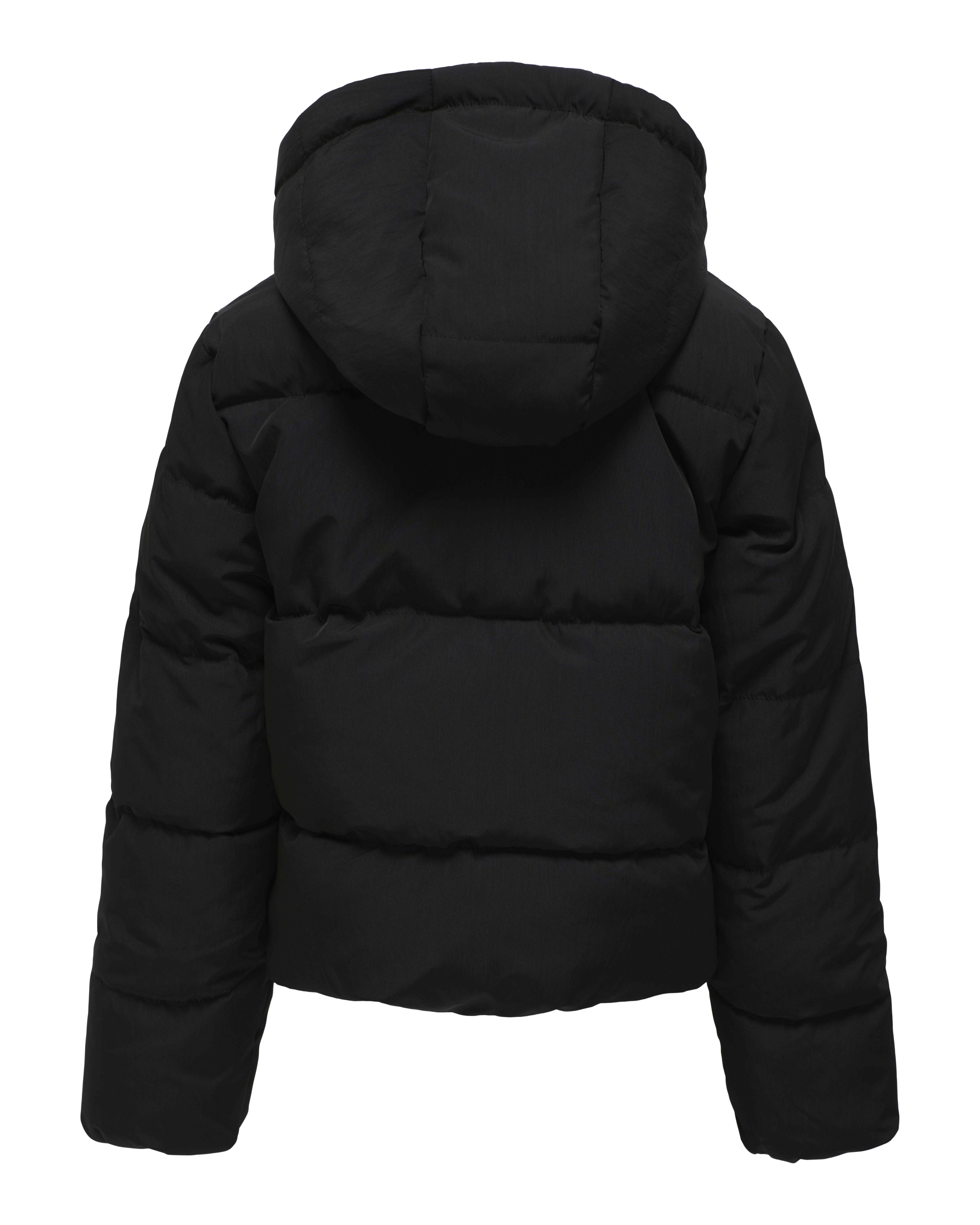 Piumino Kids Only nero con cappuccio image