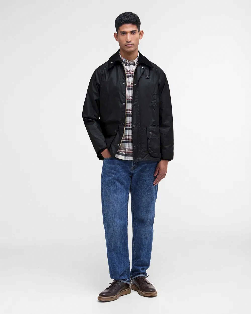 Barbour — Giacca Barbour Bedale Wax nera