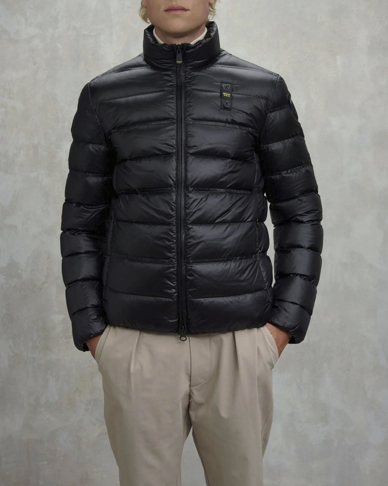 Piumino Belmont Blauer nero senza cappuccio image