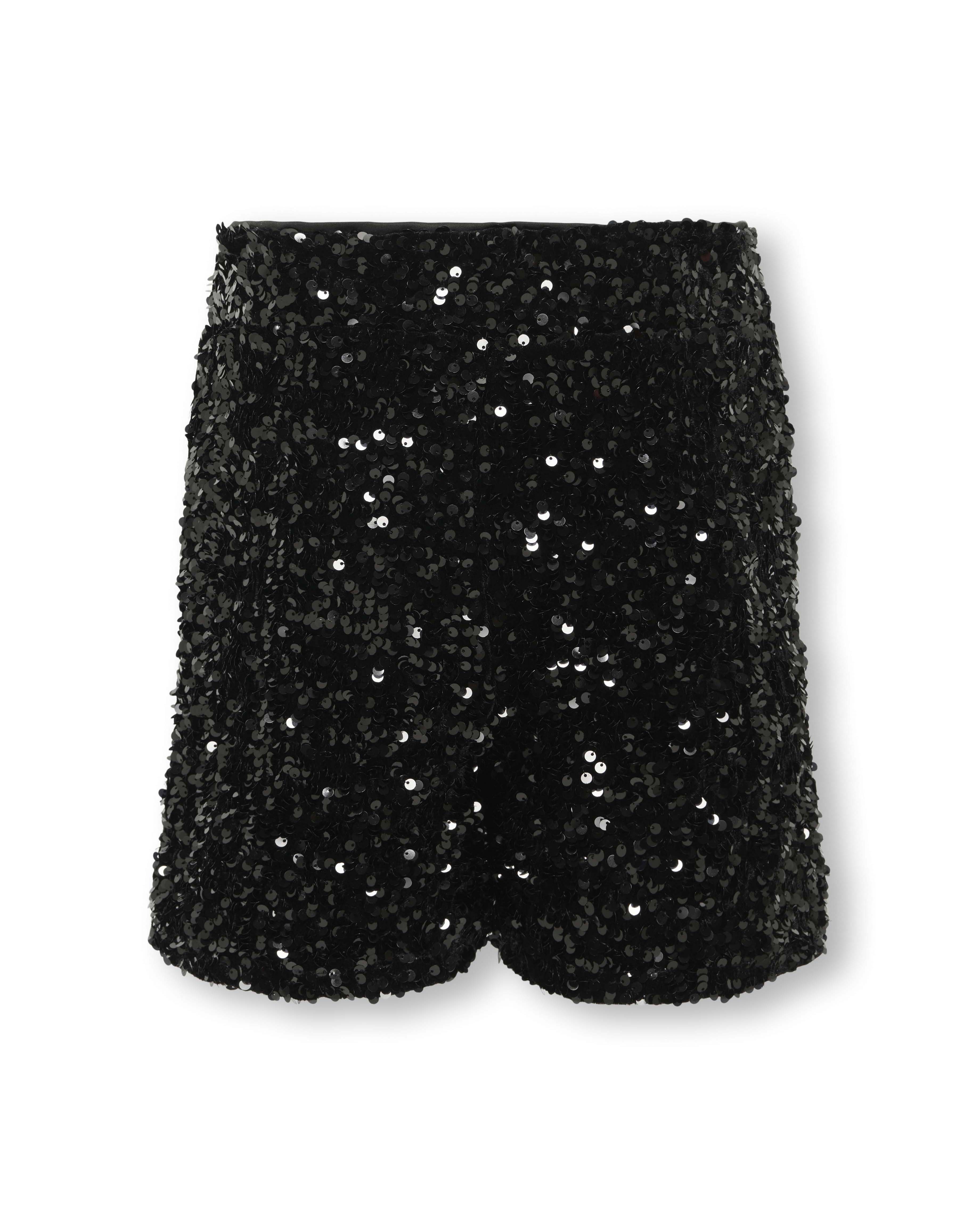 Short Kids Only nero con paillettes image