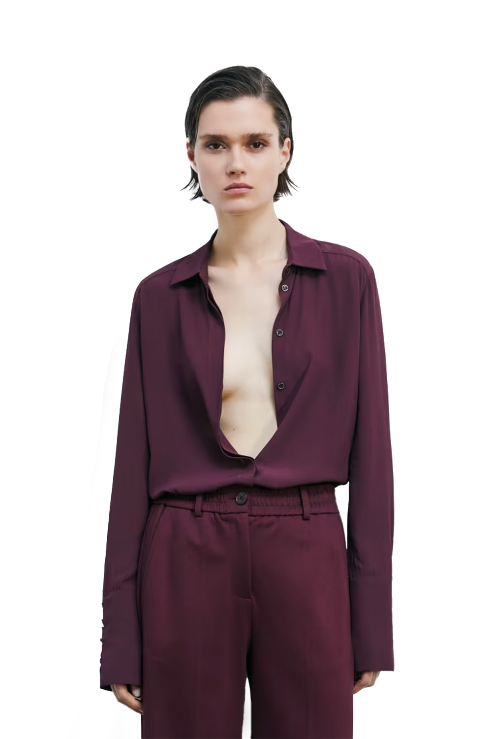 Camicia Essential Fluida in Viscosa