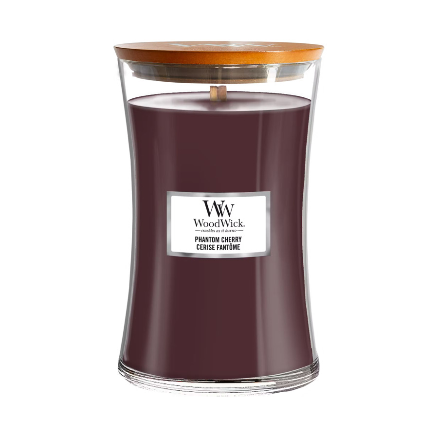 Candela Clessidra Grande Phantom Cherry 610 g. WoodWick