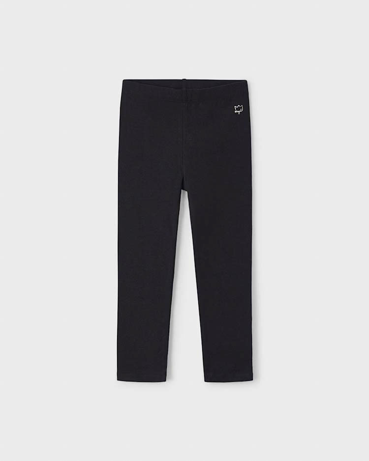 Leggins Maoyral nero in cotone stretch