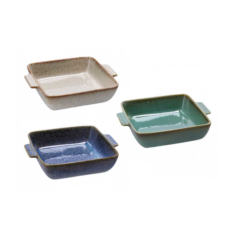 Ad Trend Pirofila Wirtz In Ceramica 21x17x4h Cm Colori Assortiti