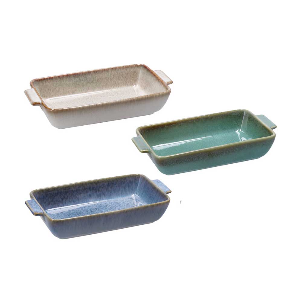 Ad Trend Pirofila Wirtz In Ceramica 24x12x4h Cm Colori Assortiti