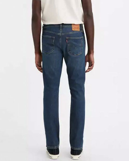 Jeans Levi's 511 slim lavaggio scuro stone washed image