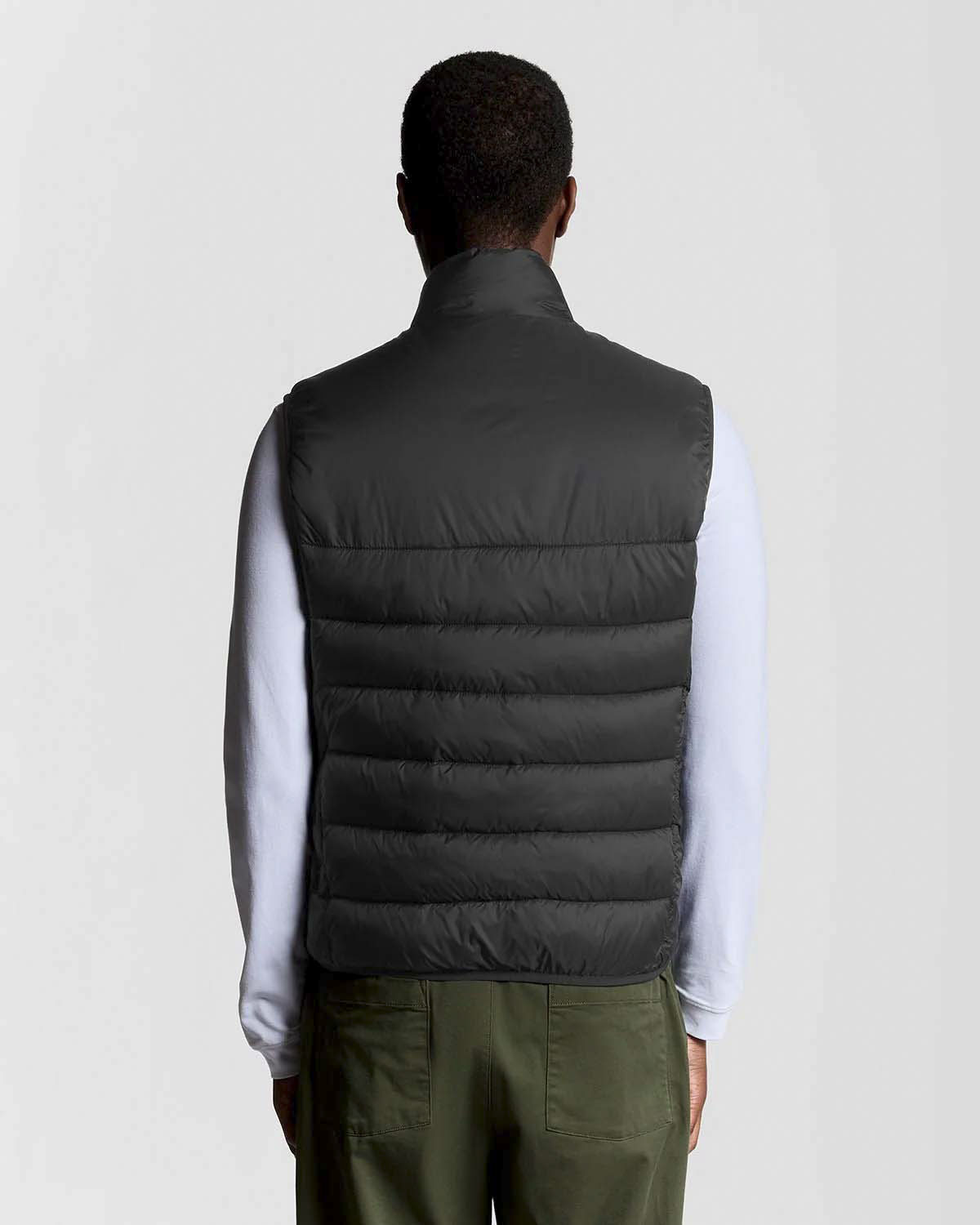 Piumino gilet 100 grammi Lyle & Scott nero image