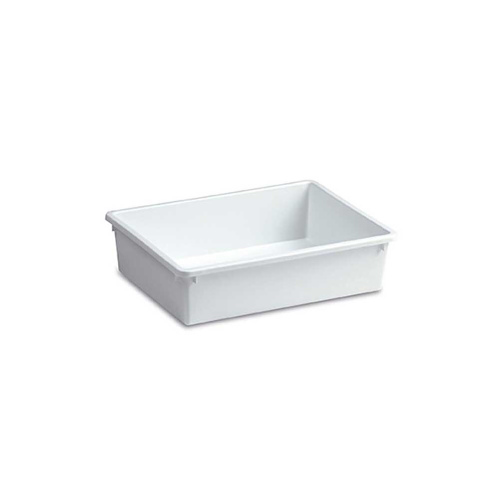 Stefanplast Bacinella Da Frigo Per Alimenti In Plastica 5 Lt 35x25x10h Cm Colore Bianco