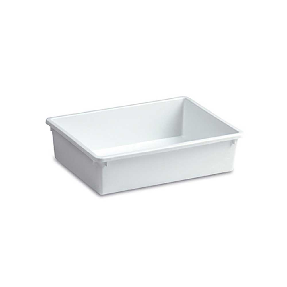 Stefanplast Bacinella Da Frigo Per Alimenti In Plastica 10 Lt 40x30x10h Cm Colore Bianco