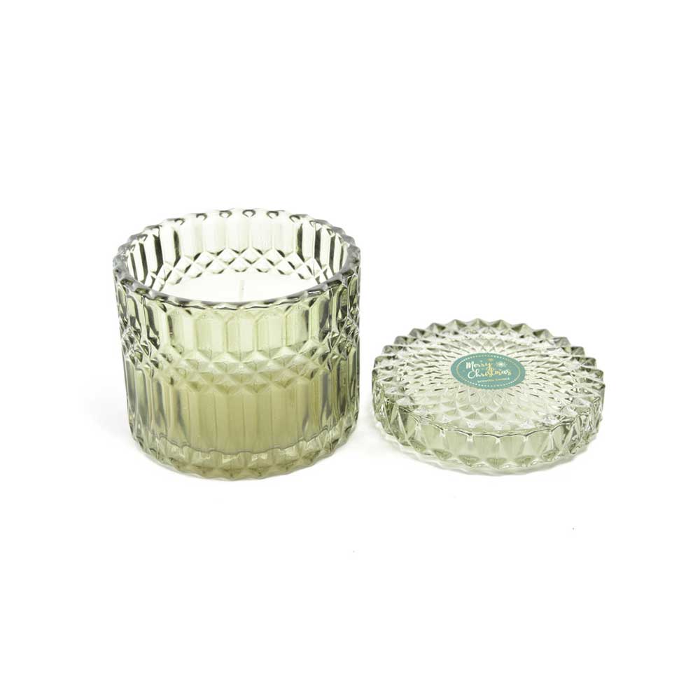 Mercury Candela Profumata In Cofanetto Di Vetro Diametro 10,5X10,5h Cm Colore Verde