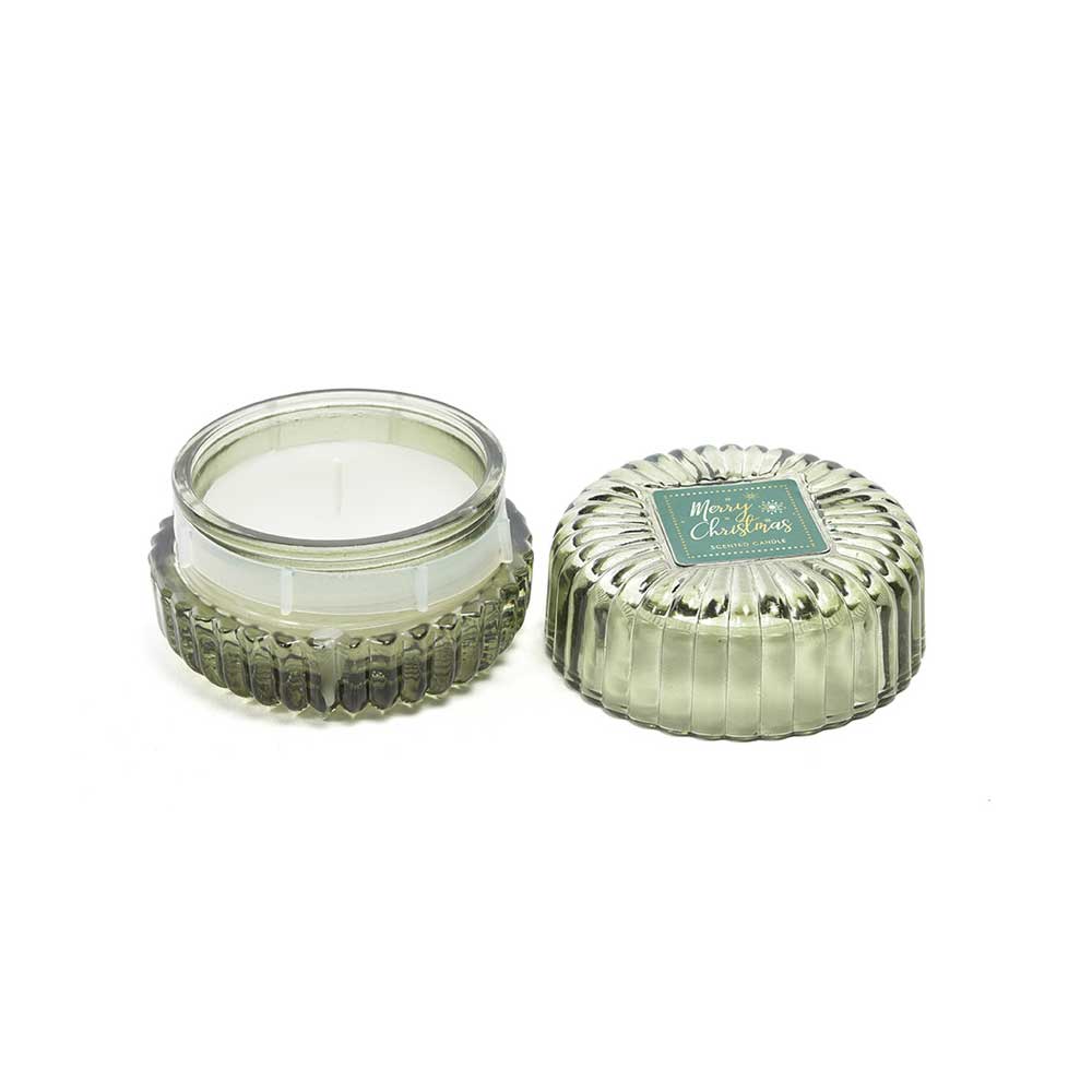 Mercury Candela Profumata In Cofanetto Di Vetro Diametro 8X5,5h Cm Colore Verde