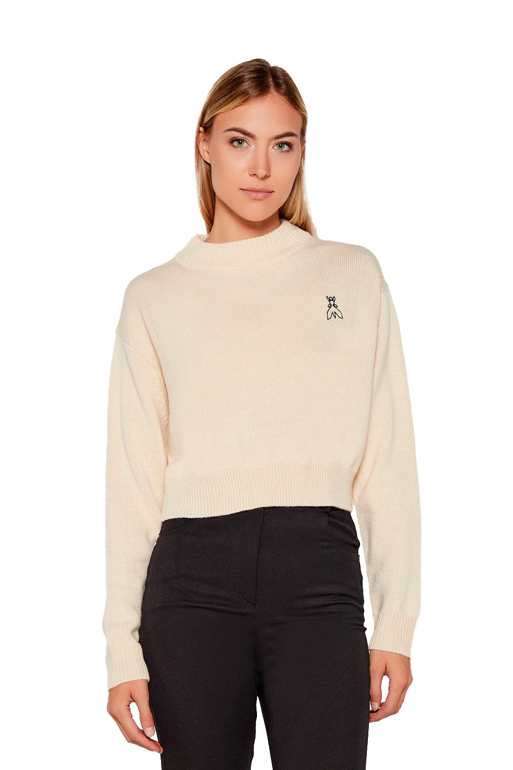 Maglia Girocollo Crop