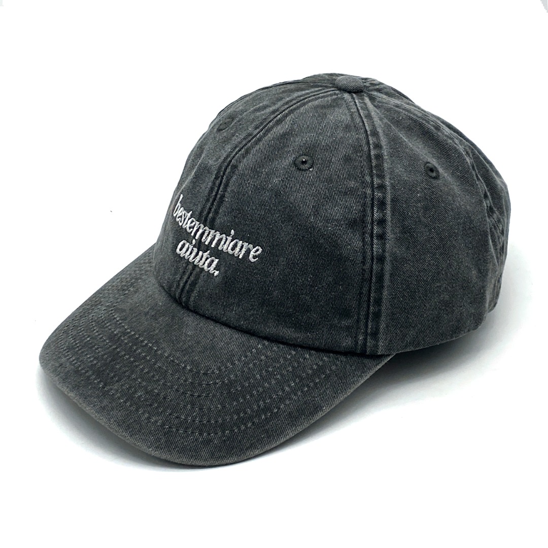 Cappello Bestemmiare Aiuta - Vintage Black