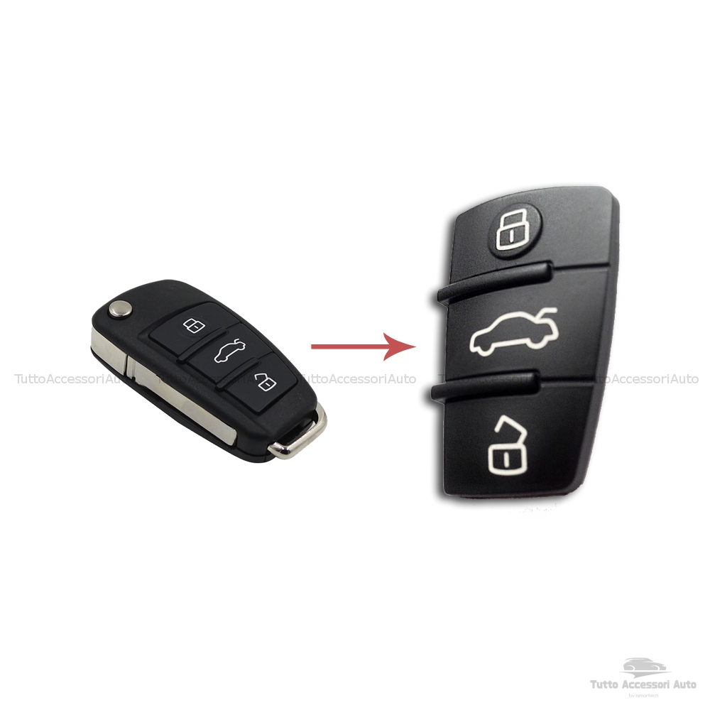 LAGE Ricambio Chiave per Telecomando Citroen C2 C3 C4 C5 C6 C8 Xsara