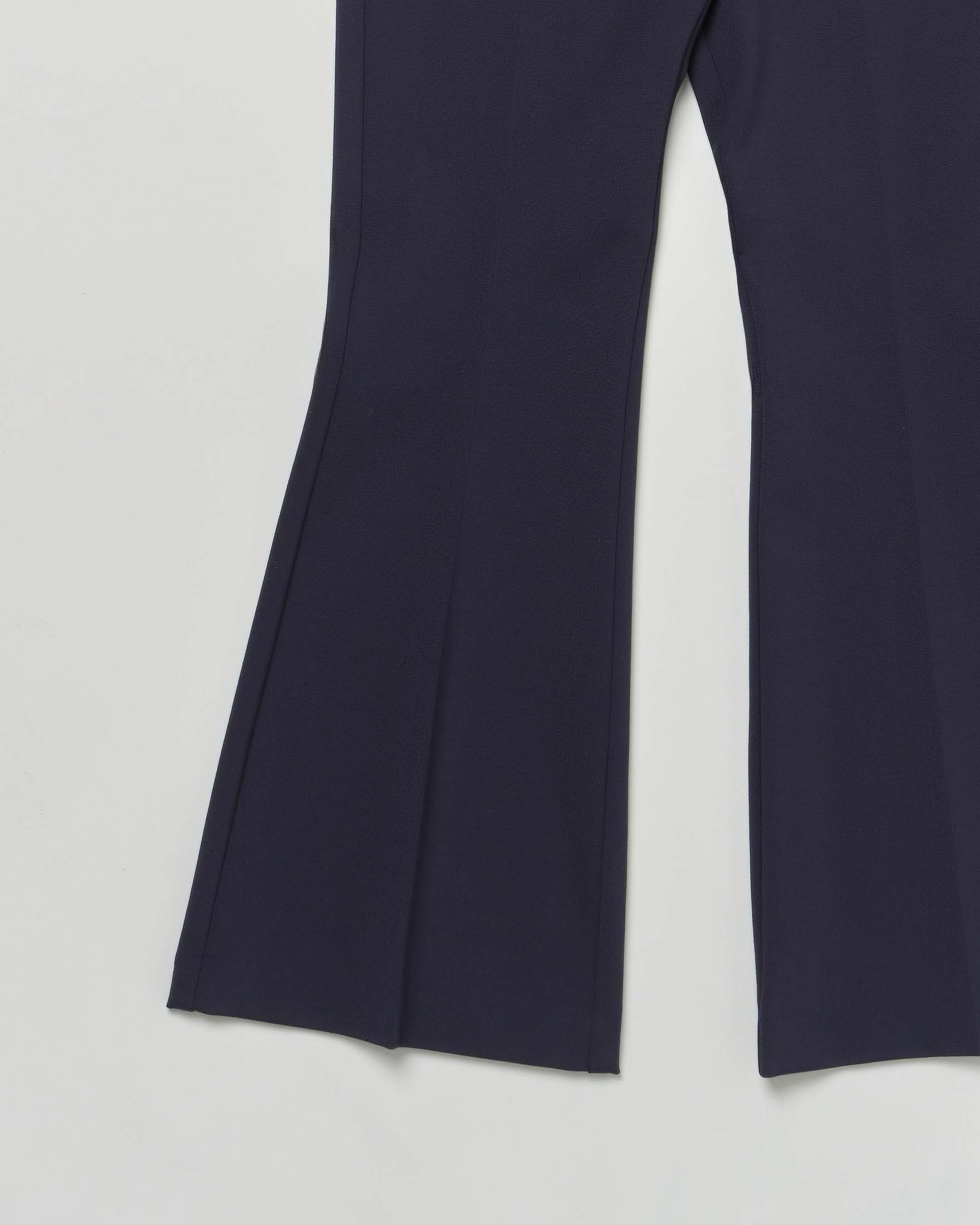 Pantalone flare Kocca blu punto milano a vita alta image