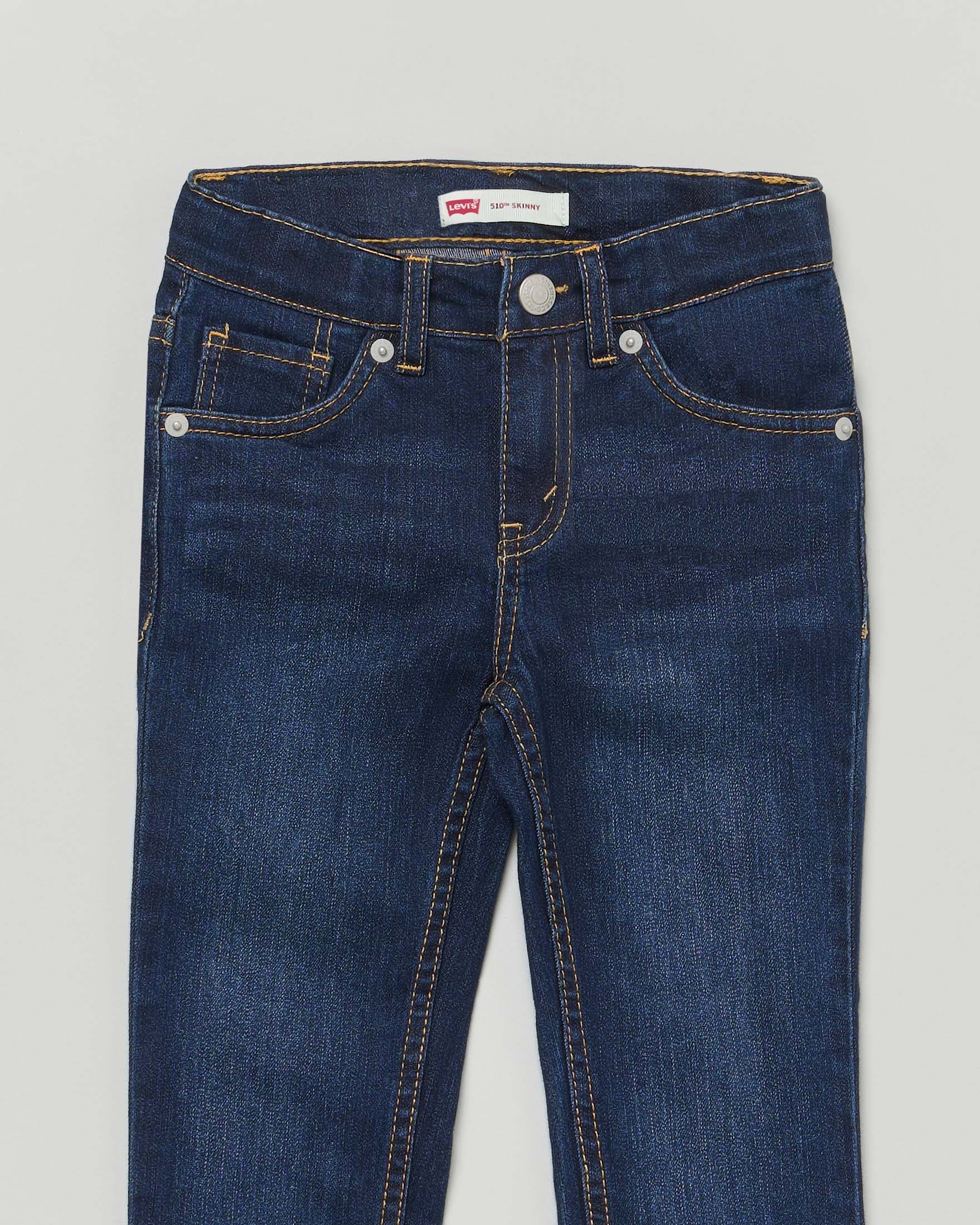 Jeans skinny Levi's lavaggio scuro stone washed image