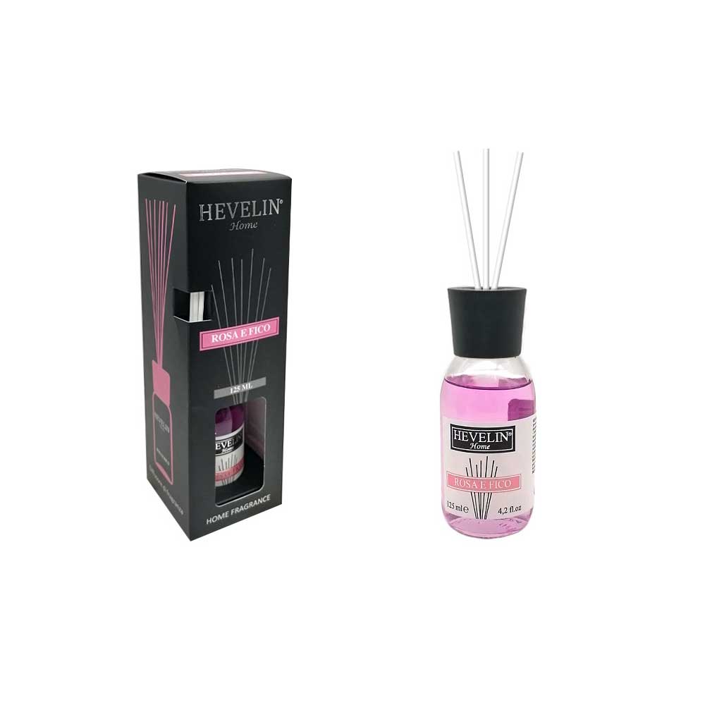Hevelin Profumatore Per Ambiente 125 Ml Fragranza Rosa E Fico