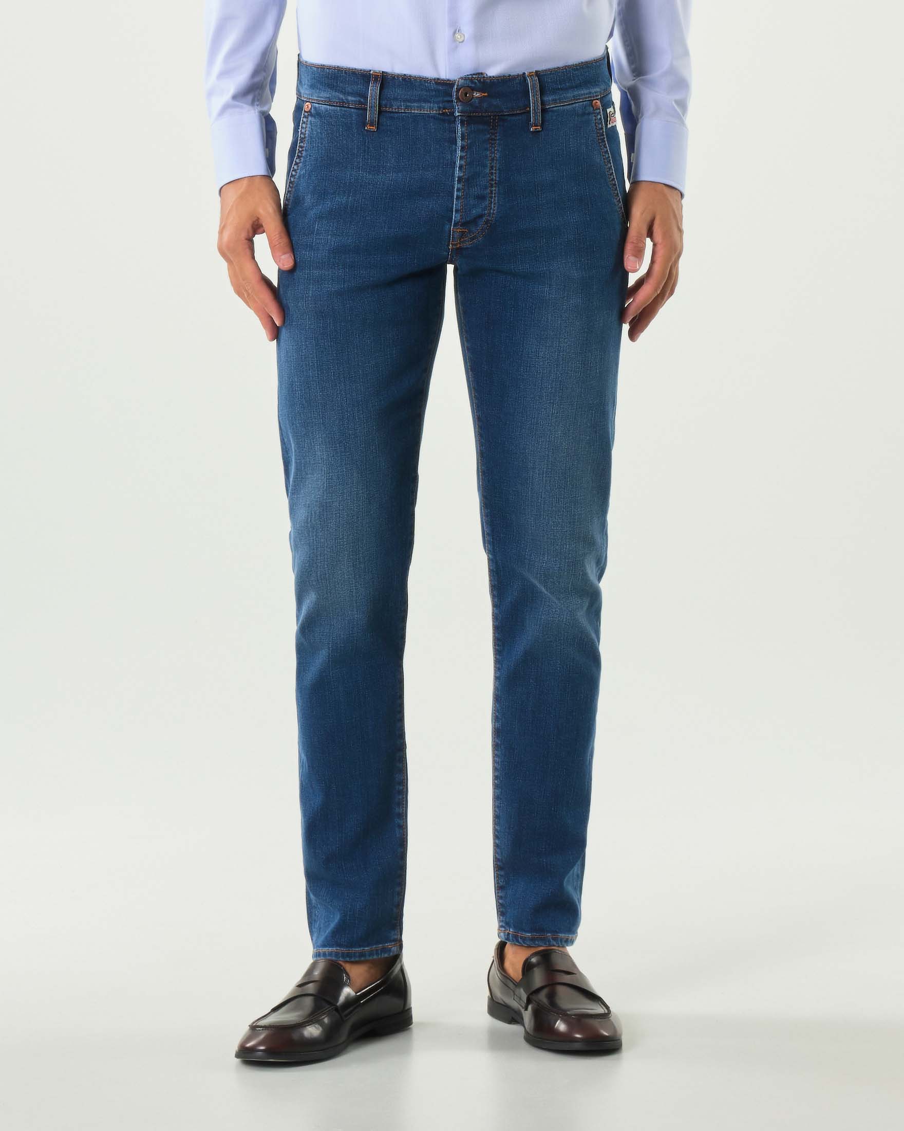Jeans tasca america New Elias Roy Roger's slim-fit in cotone