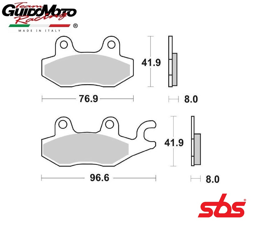 Pastiglie Freno SBS 638LS per Kawasaki Ninja 250R Pastiglie Freno SBS 638LS per Kawasaki Ninja 250R