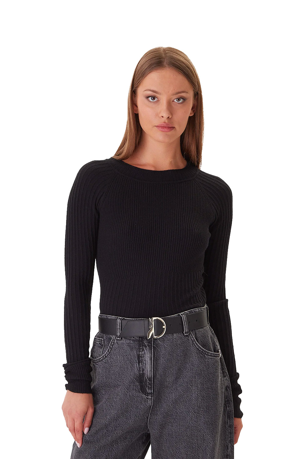 Maglia Aderente Essential a Costina