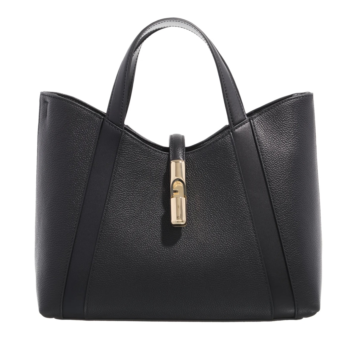Borsa a mano e tracolla Goccia S Nero