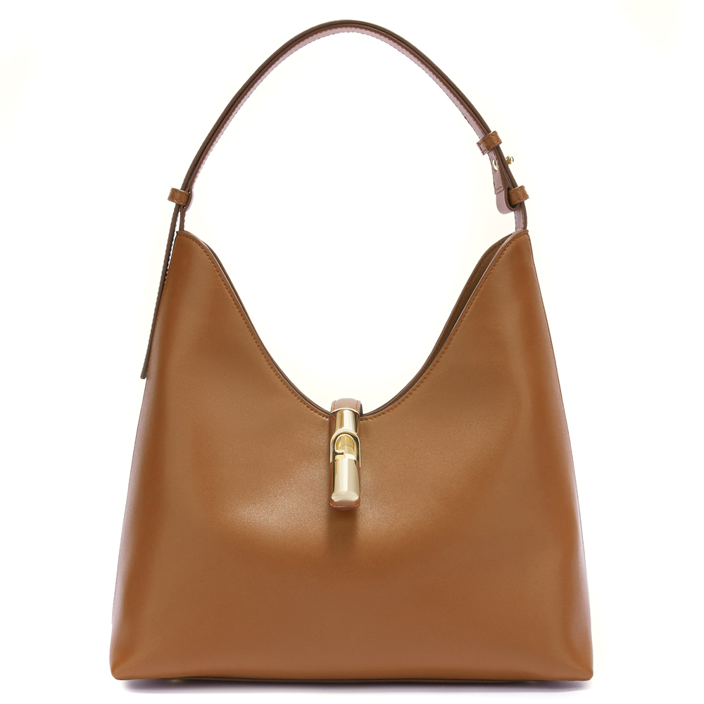 Furla Goccia Borsa a spalla BRANDY