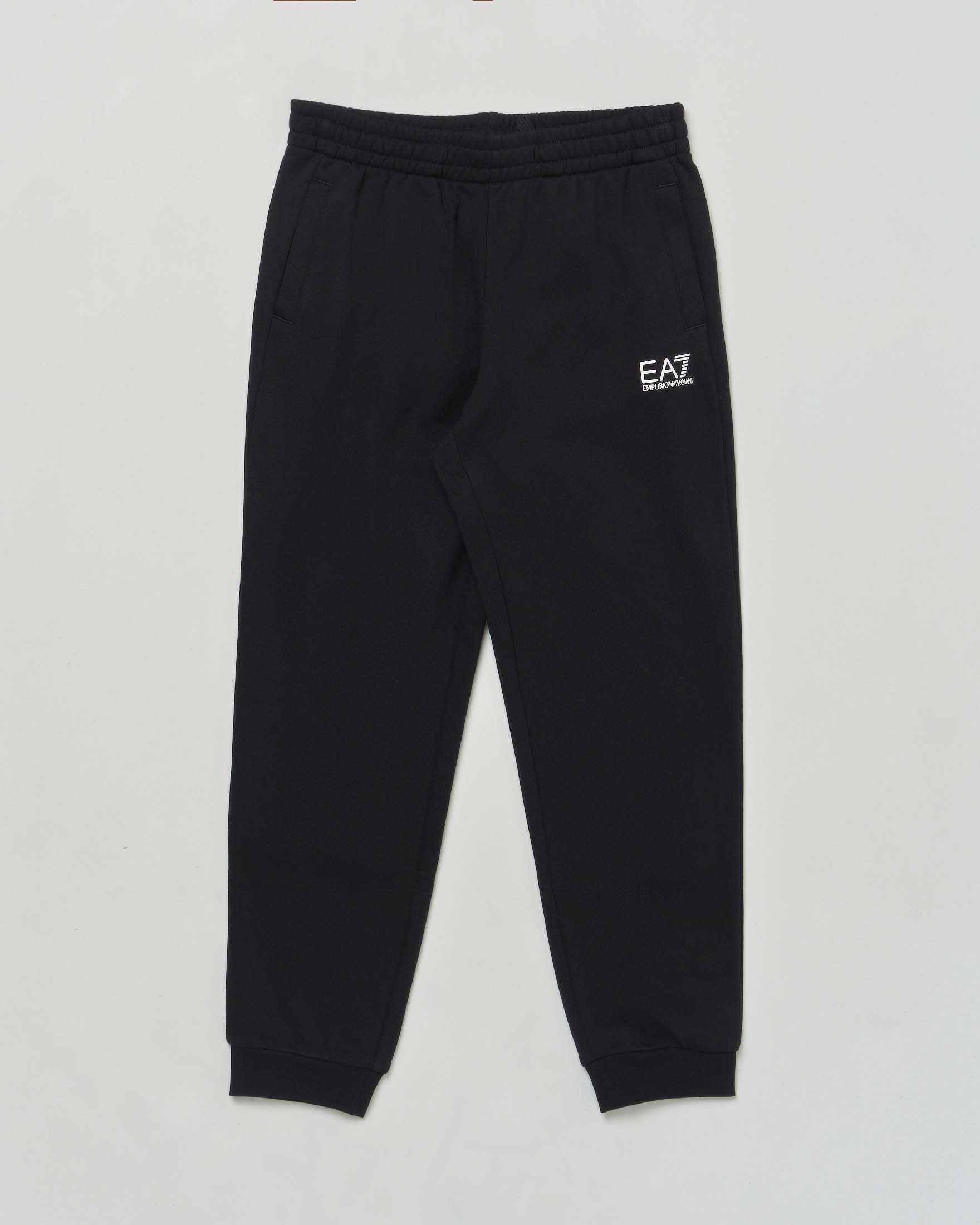 Pantalone felpato EA7 jogger nero