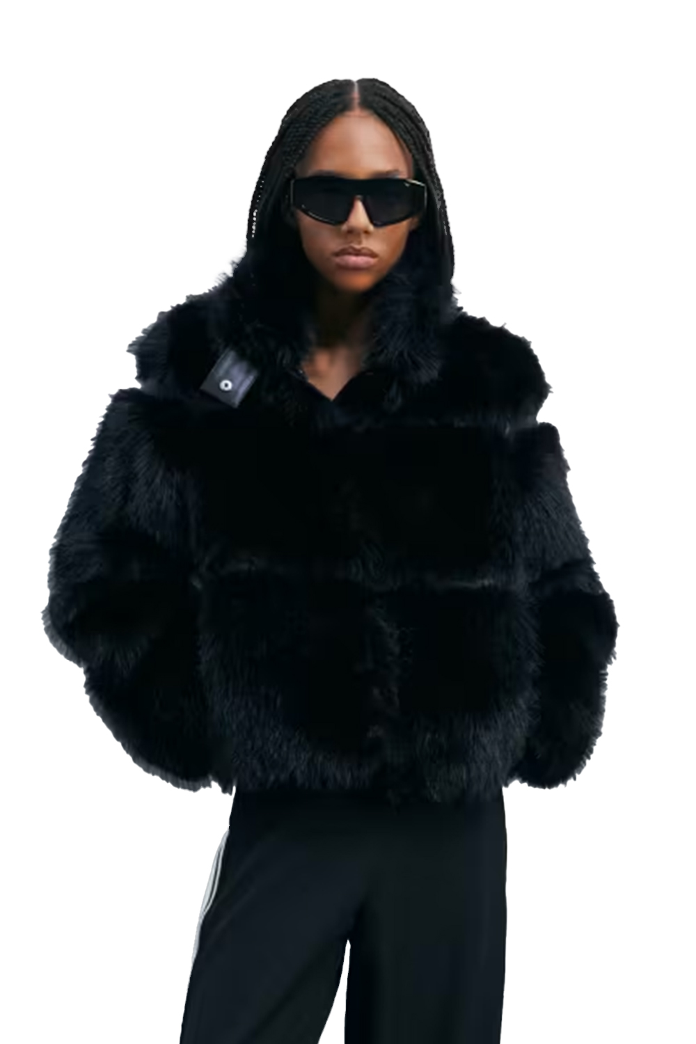 Pelliccia Ecologica Fluffy Corta