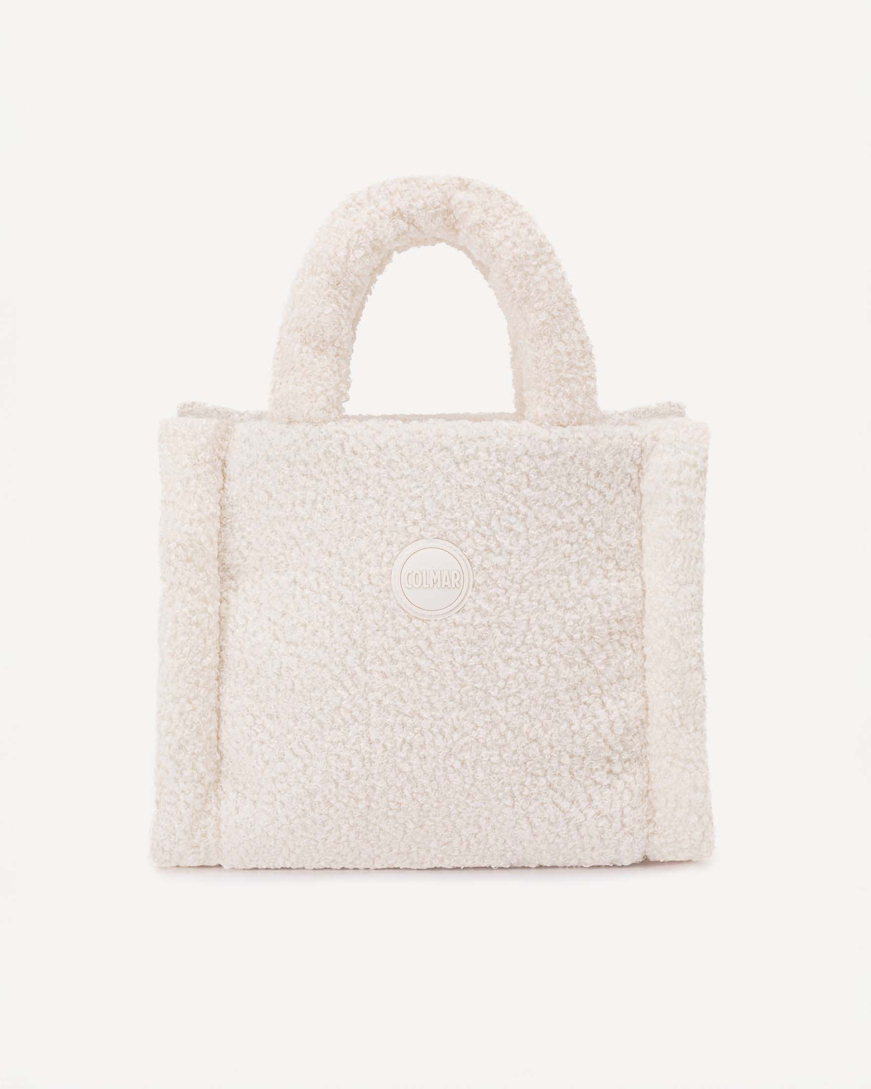 Mini bag Colmar Originals color gesso stile shopper in tessuto