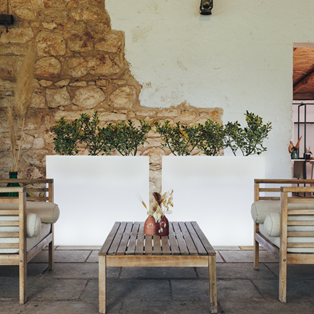 Flowerpot top bright