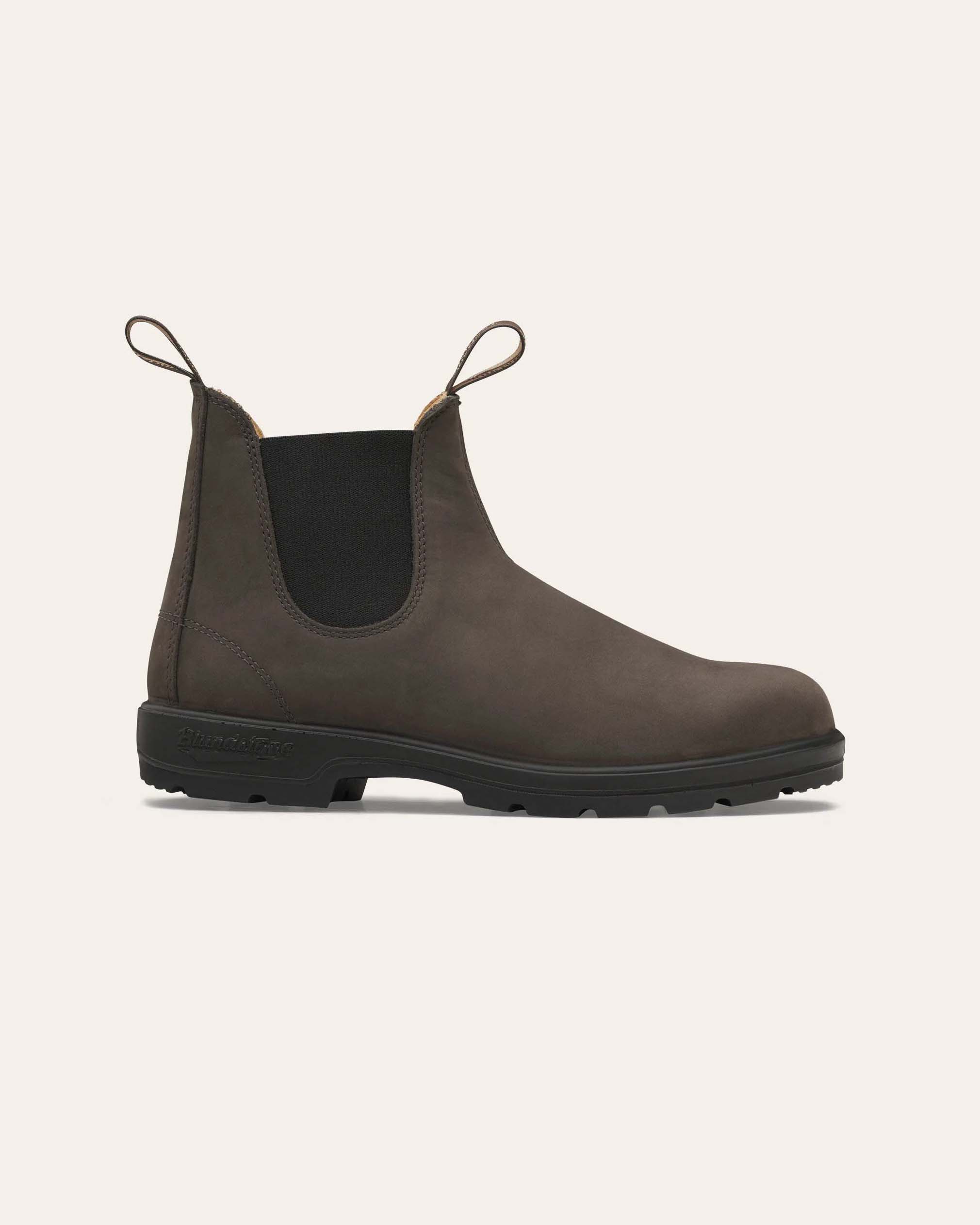 Blundstone marrone 2345 in pelle liscia con elastico nero