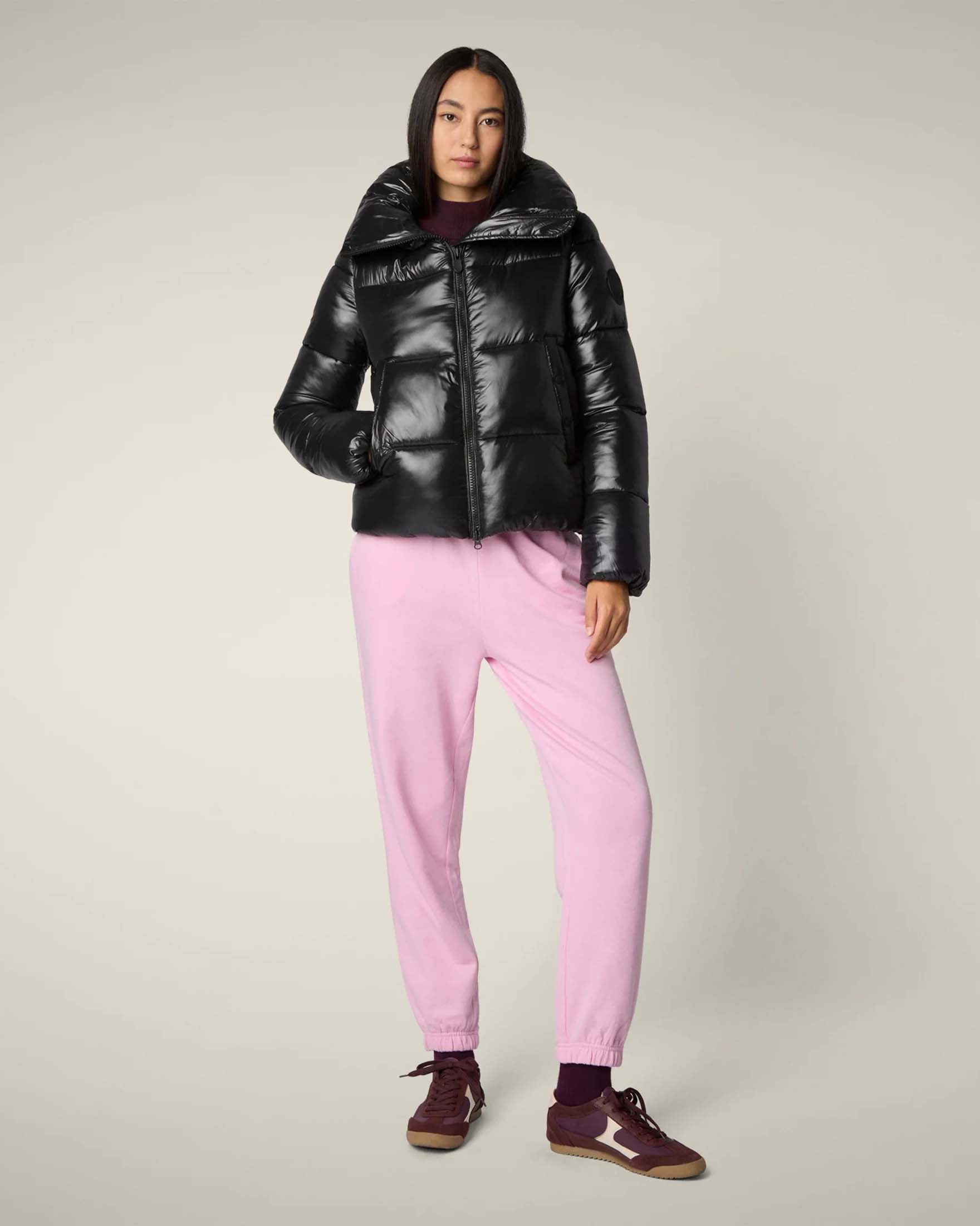 Giacca Bomber Trapuntata Nera Autograph M&amp;S Uomo Taglia 2XL Lunga