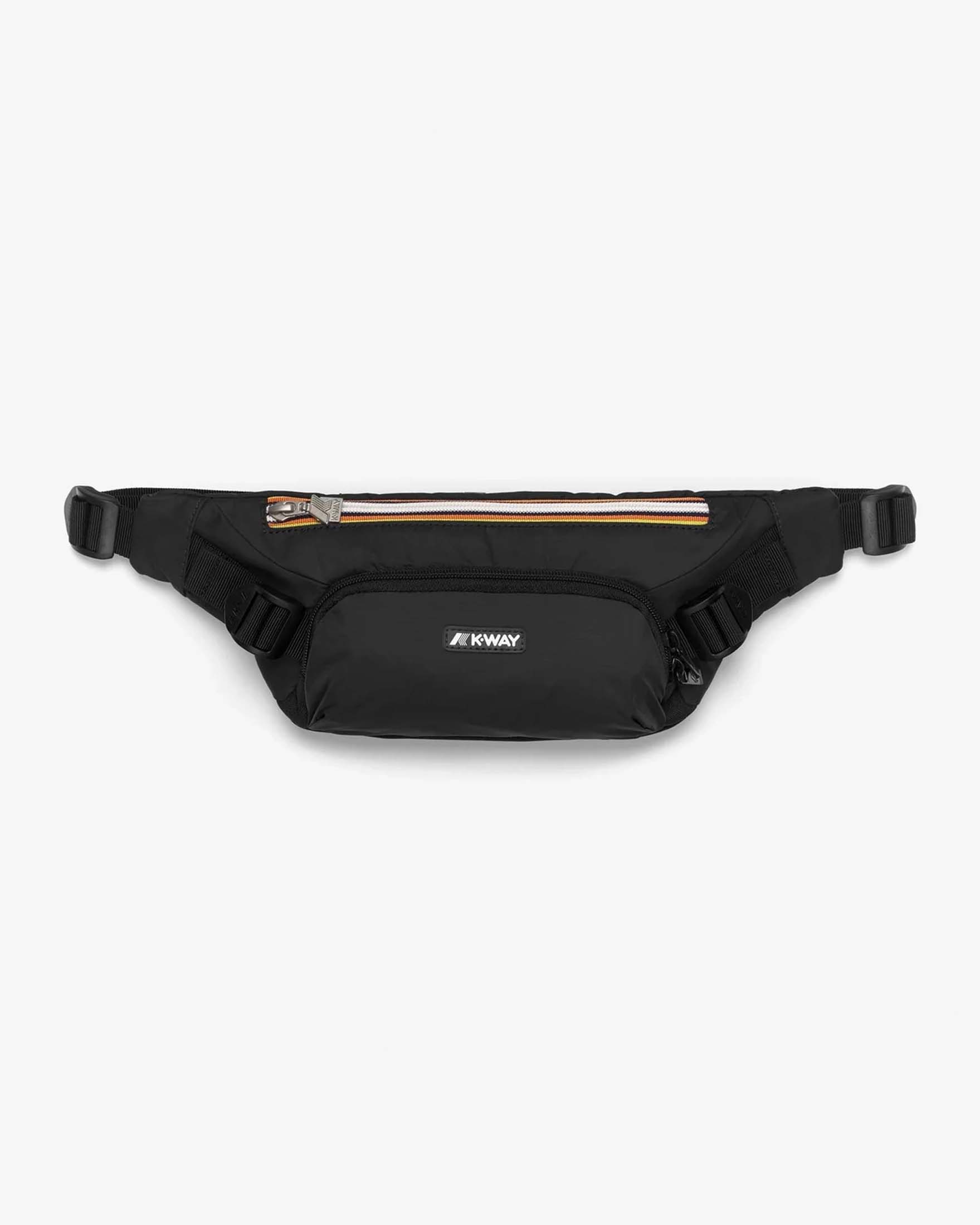 Marsupio K-way Fericy nero in nylon ripstop impermeabile