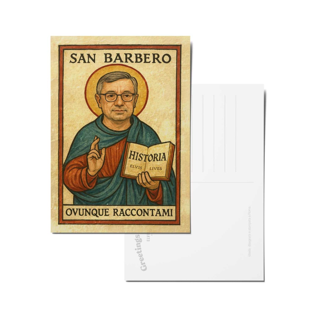 Cartolina Professor Barbero