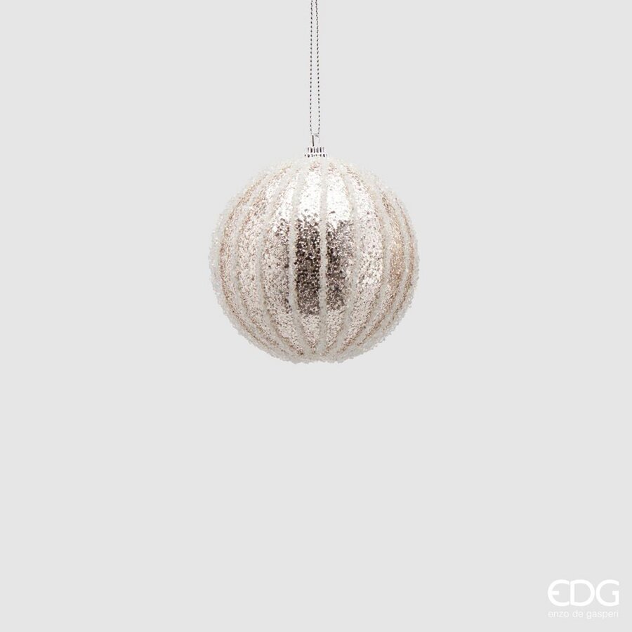 Palla Sugar Righe Pvc Platino d.8 Edg