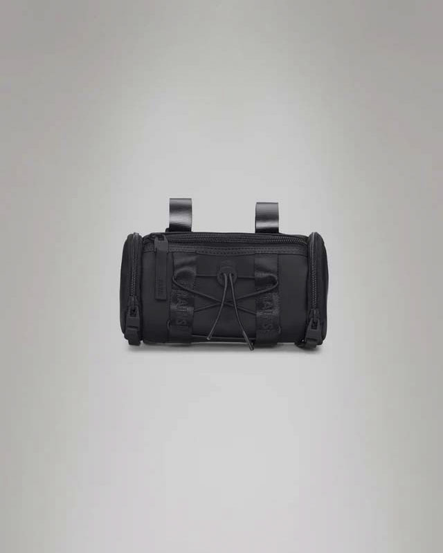 Trail Mountaineer Bar Bag Rains nera in tessuto tecnico