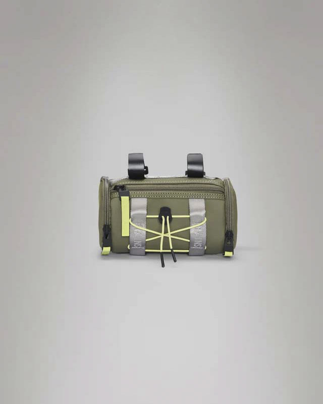 Trail Mountaineer Bar Bag Rains salvia in tessuto tecnico