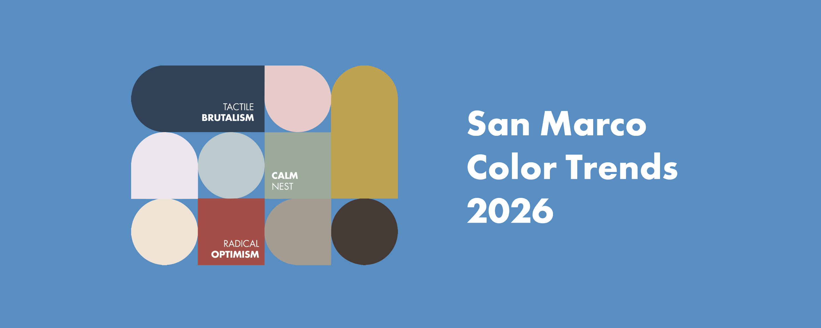 Tendances couleurs San Marco 2026